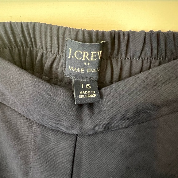 J.Crew Factory Jamie Pant in Navy * size 16 - Picture 4 of 5